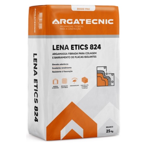 Argamassa Colag. Lena P/ETICS 824 Branco 25kg