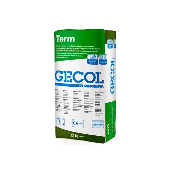Massa Colagem P/Capote Gecol Term Cinza 25Kg Gecol