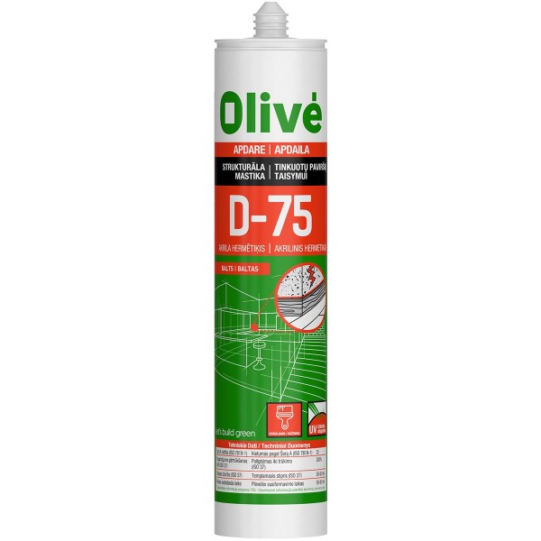 Silicone Acrilico Aredao D-75 Branco