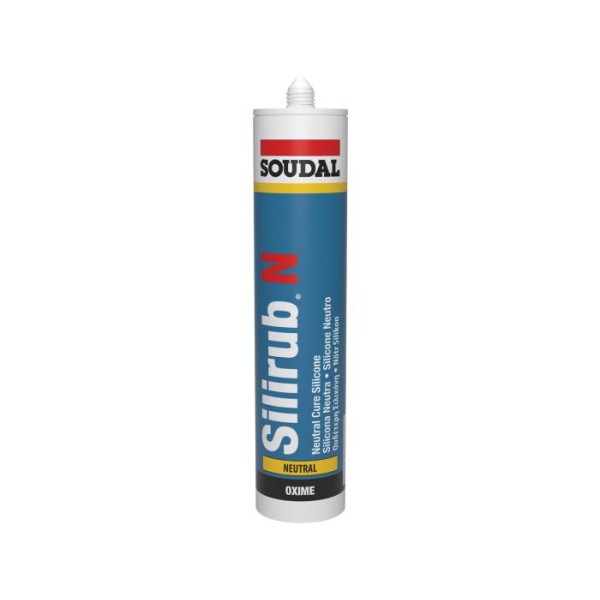 Silicone Neutro Soudal Silirub N Branco