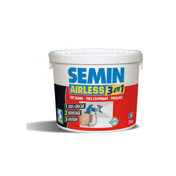 Massa Semin P/Airless 3 em 1 Balde 25kg