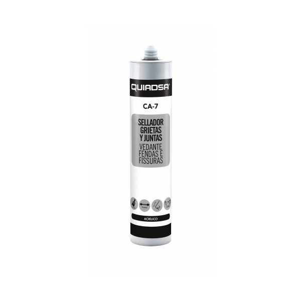 Silicone Acrilico CA-7 Branco Quiadsa
