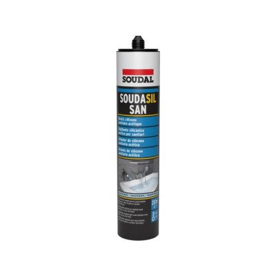 Silicone Acético Sanitário Soudasil San Branco 280ml