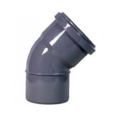 Curva PVC 40mmX45º Din