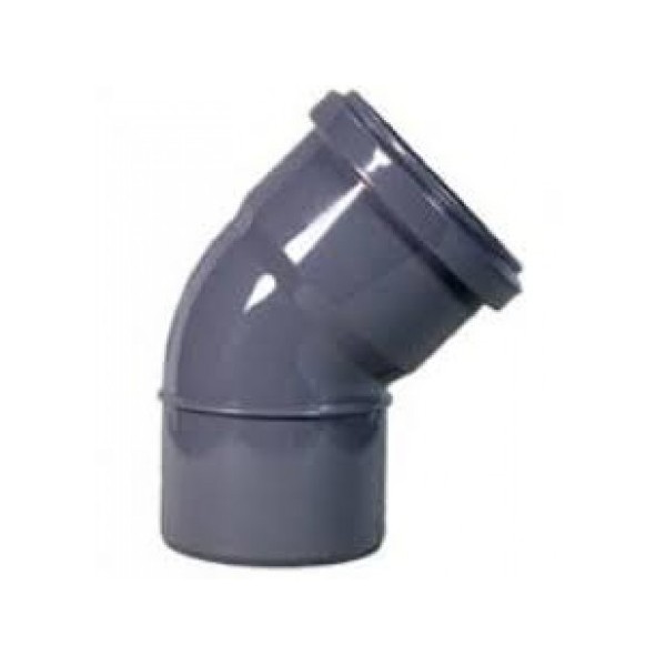 Curva PVC 75mmX45º Din