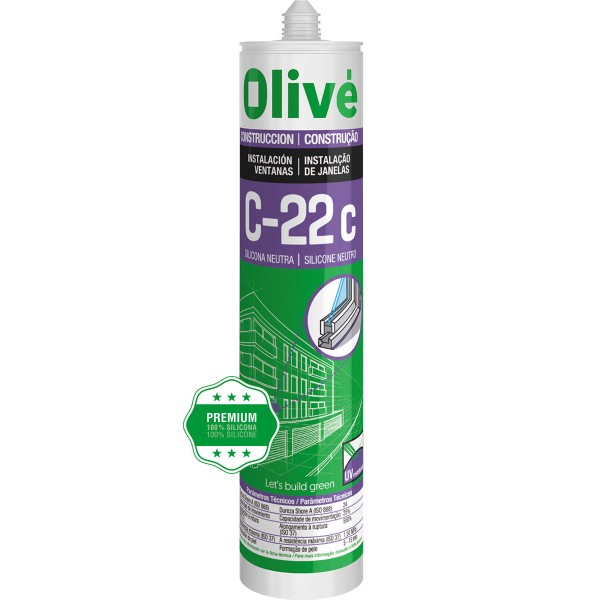 Silicone Olivé Neutro C-22 Branco