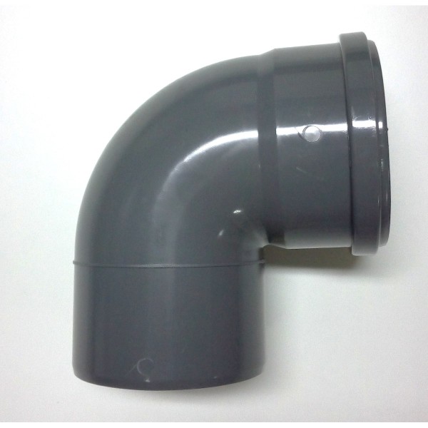 Curva PVC 40mmX87º Din