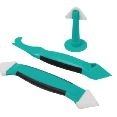 Raspador C/Betumadeira P/Silicone 3 em 1 Stark3 Bihui