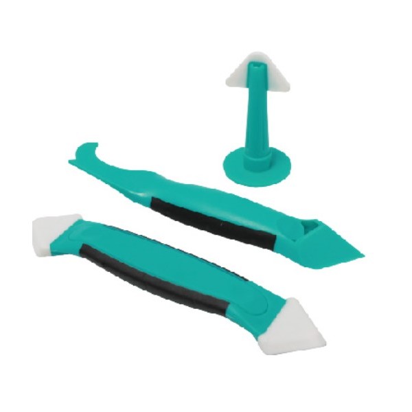 Raspador C/Betumadeira P/Silicone 3 em 1 Stark3 Bihui