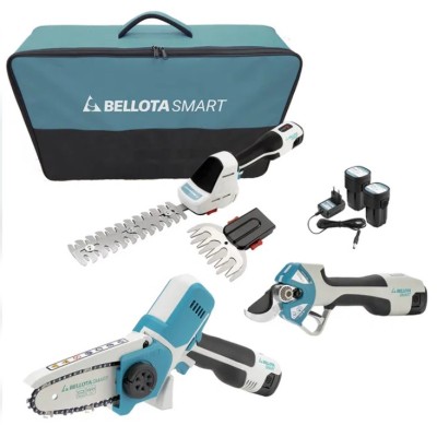 Kit Poda de Jardim Bateria Bellota EGKIT1S