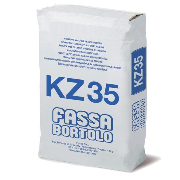 Reboco Hidrófugo KZ 35 Cinza 25kg
