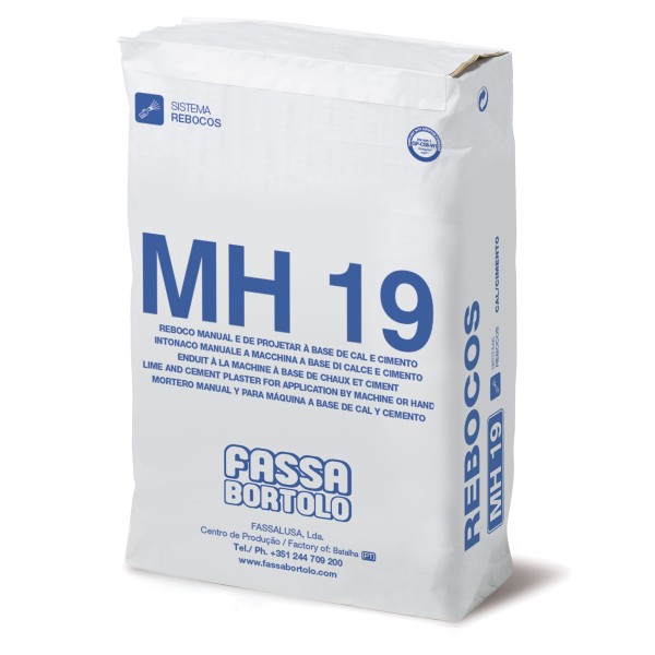 Reboco Exterior Hidr. MH19 Cinza Granel