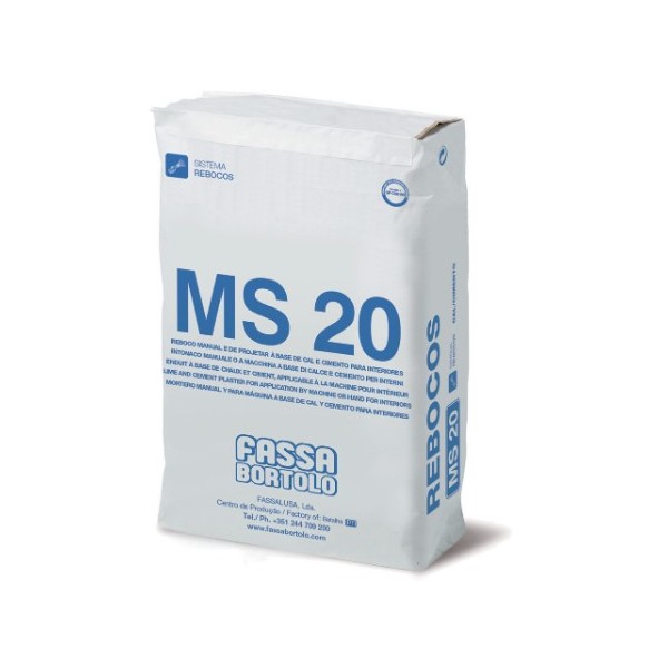Reboco Interior MS20 25Kg