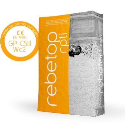 Reboco Hidrof. Rebetop RPTI Cinza 25Kg