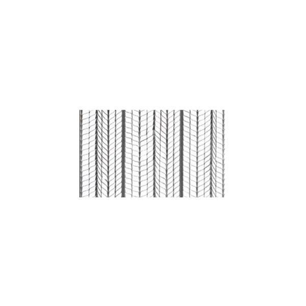 Painel Nervurado Galv. 2500x600x0,4mm 