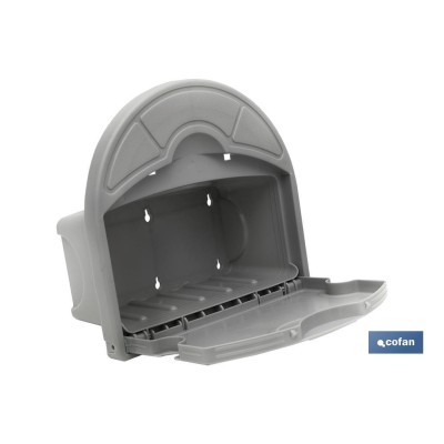 Suporte Plastico Parede P/Mang. C/Gaveta