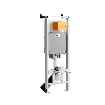 Autoclismo OLI 80 Mec. Sanitarblock 6L C/Placa Iplate P/Pladur
