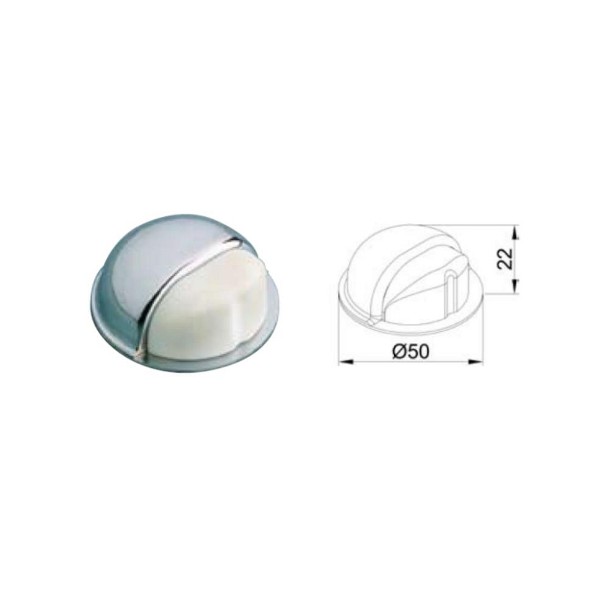 Batente Porta 402-50 Cromado
