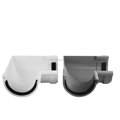 Curva Interior P/Caleira PVC Branca D25
