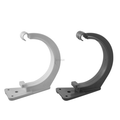 Gancho PVC P/Caleira PVC Cinza D25