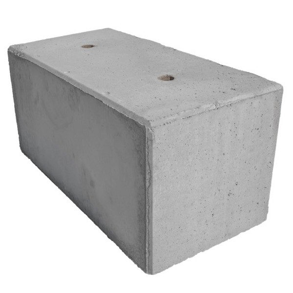 Bloco Delimitador S/Pinos 1600x400x800