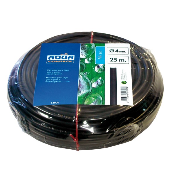 Microtubo Rega 4mm Rolo 25mt