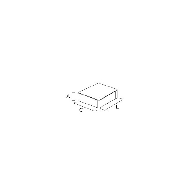 Pavimento Quadrado 25 x 25 x 6