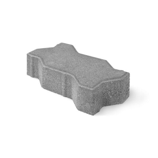Pavimento Uni/Mapa 240x130x50mm-ESP. Cinza