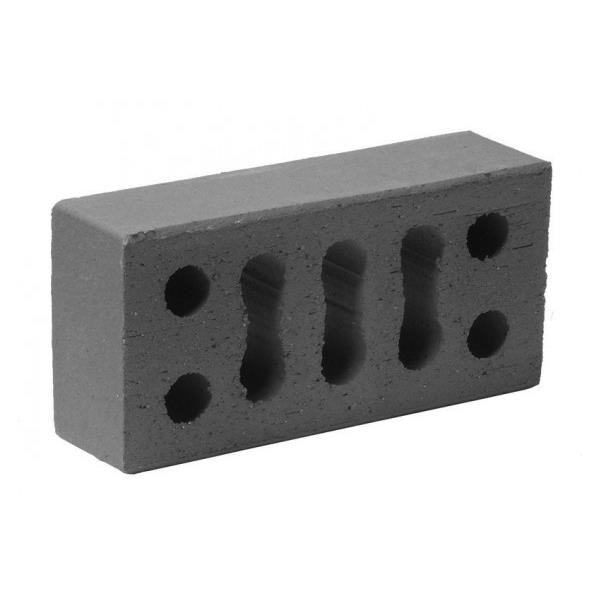 Tijolo Furado Recto - Cinza 19x9x5cm