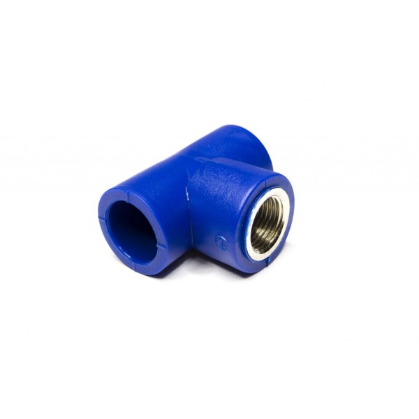 Te RoscadoF PP-R Azul 25x1/2x25