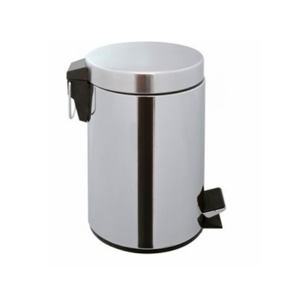 Balde Lixo P/WC Inox 8lt