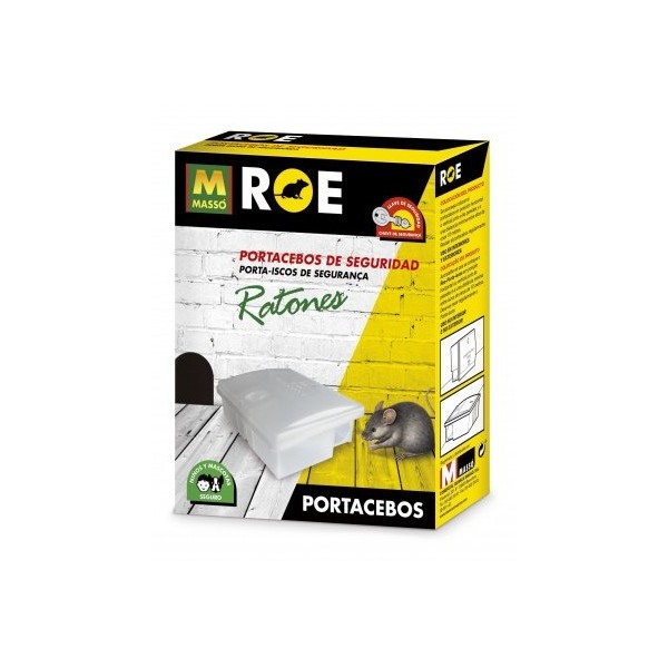 Armadilha Porta Veneno P/Ratos Roe Massé 231318