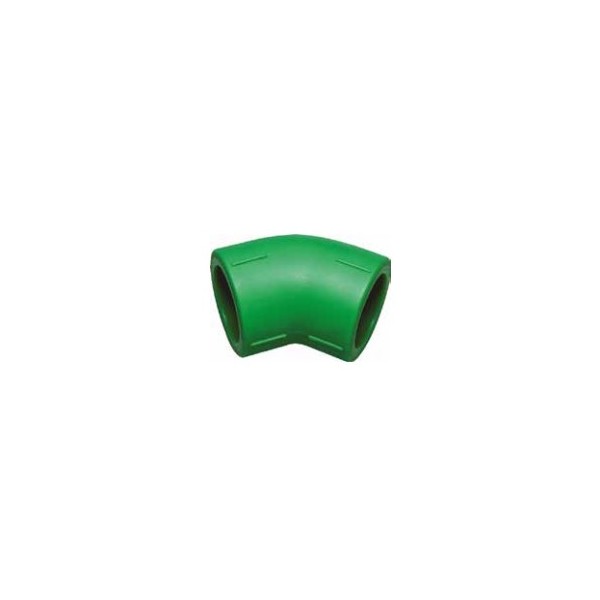 Joelho Simples PP-R Verde 25x25-45º FF