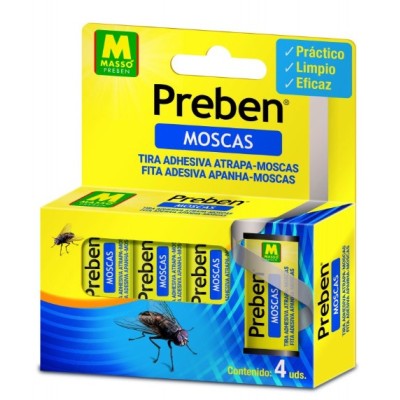 Conj. 4 Fitas Preben Massó Atrai Moscas 231697