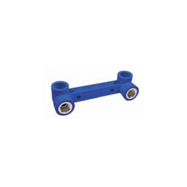 Conj. Joelho P/Mist. PP-R F. Azul 25x1/2