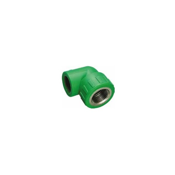 Joelho Roscado PP-R Verde 20x3/4"-90º FF