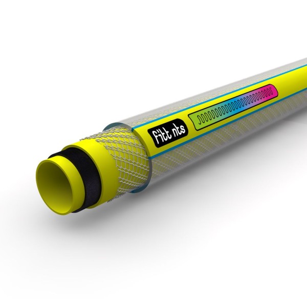 Mangueira Fitt Yellow 15mm (Rolo 50mt)