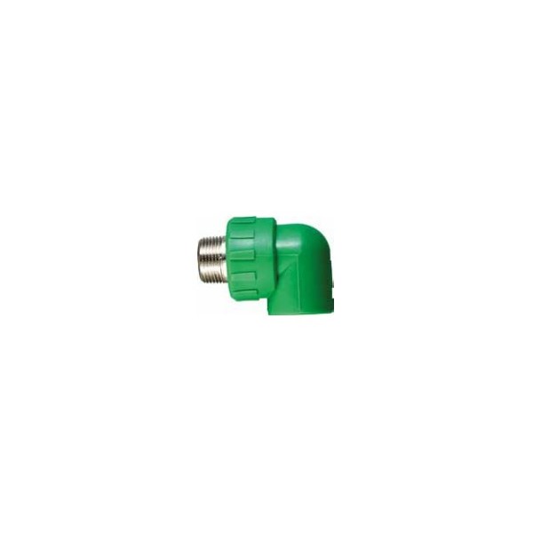 Joelho Roscado PP-R Verde 20x1/2"-90º FM