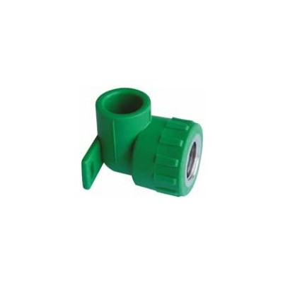 Joelho Rosc. C/Pater PP-R Verde 25x1/2"-90º FF