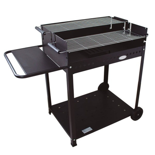 Barbecue a Carvão Grelha Dupla 115x55,5x95cm
