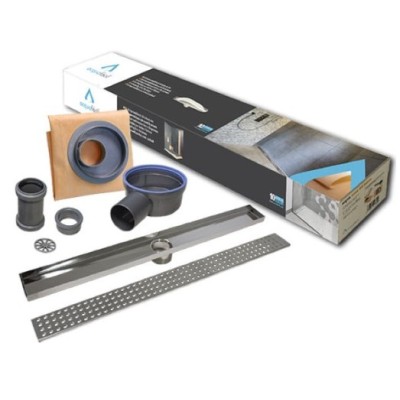 Kit Ralo Sinf. C/Mant. Imp.+ Grelha 700mm Acqua Lineal Cuadros LP 70