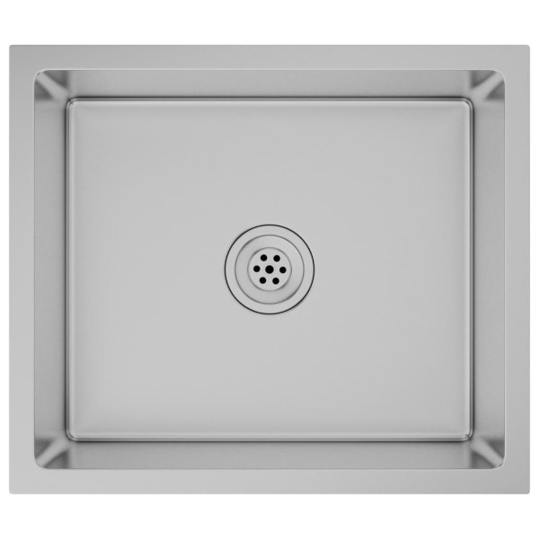L.Loiça Inox Inferior Quad. 44 1 Pia