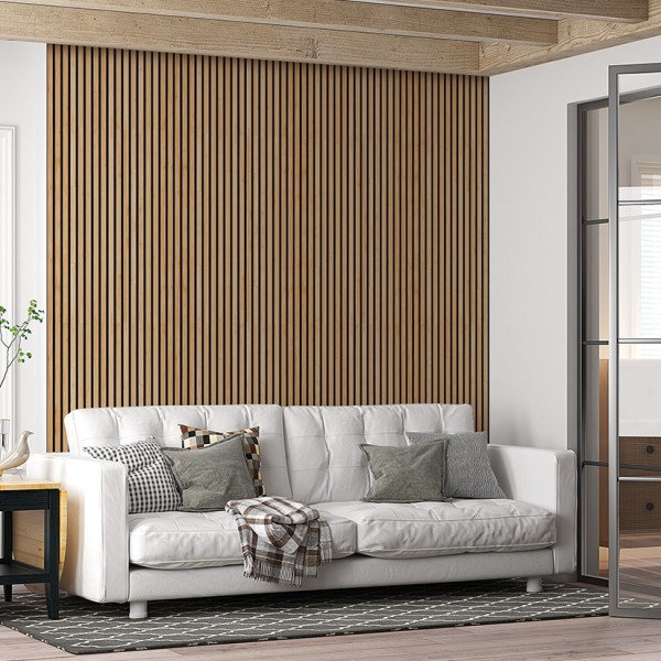 Vinilico Papel Pint. LineaWall Trends Comb. Retardada Listones 65cmx2,8mt