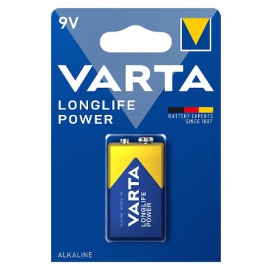 Pilha Varta LongLife Power Alcalina LR61 9V (Blister 1 Unid.)