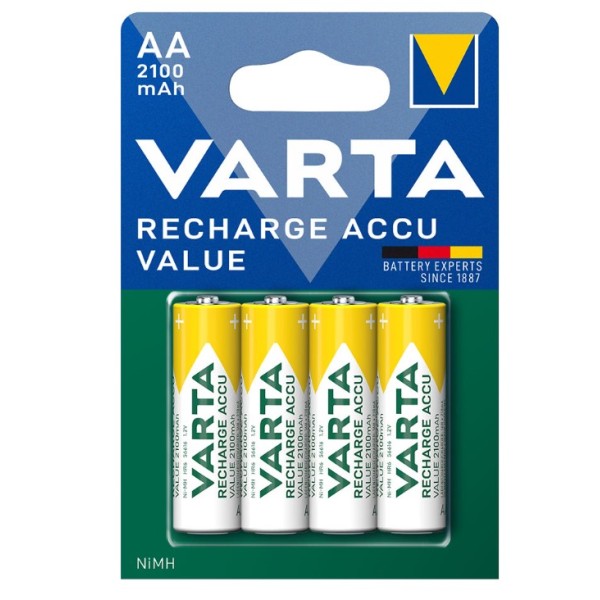Pilha Varta Recarregaveis AAA-LR03 800mAh (Blister 4 Uni.)