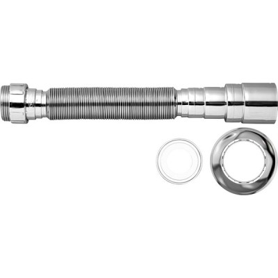 Tubo Sifão Flex. 11/4"x32/40 Cromado