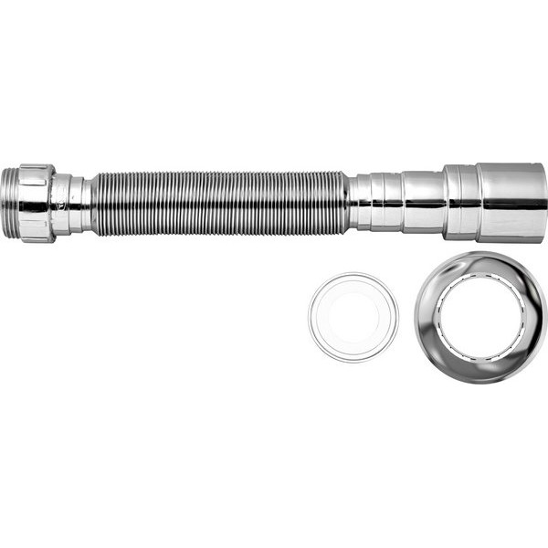 Tubo Sifão Flex. 11/4"x32/40 Cromado