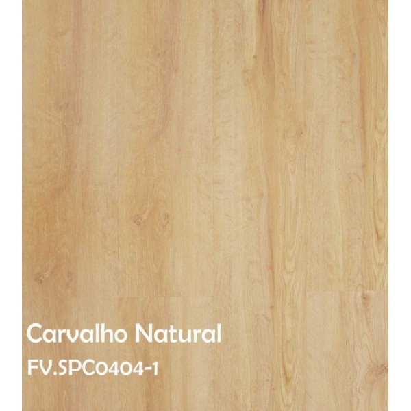 Pavimento Vinyl Hidroclic SPC Carvalho Natural 5mm - 2.208m2