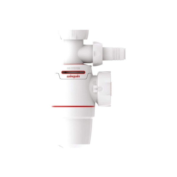 Sifão Garrafa Neo Air C/Vent. + Ent. Máq. Lavar Wirquin 11/2-11/4x40mm