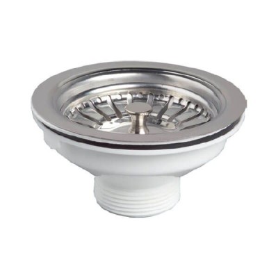 Valvula L. Loiça C/Cesto Inox 11/2" Wirquin